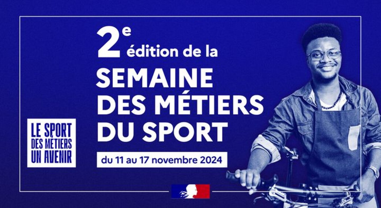 Semaine des métiers du sport du 11 au 17 novembre 2024